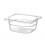 Gastronormbak 1/6 65mm Polycarbonaat Transparant