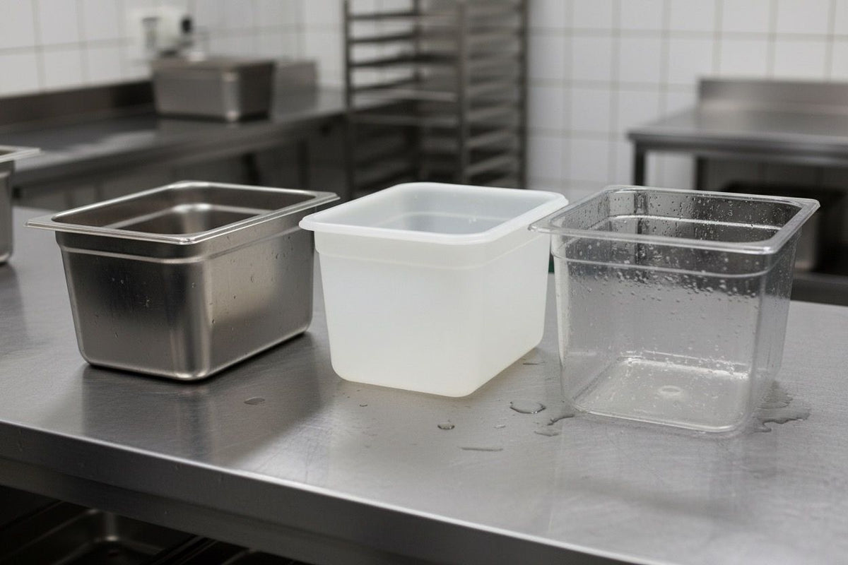 BPA-vrij en food-safe: wat betekent dit voor jouw GN bakken