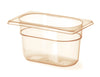 Gastronormbak Hittebestendig | HENDI | GN 1/9 | 0,9L | Transparant | 176x108x(H)100mm