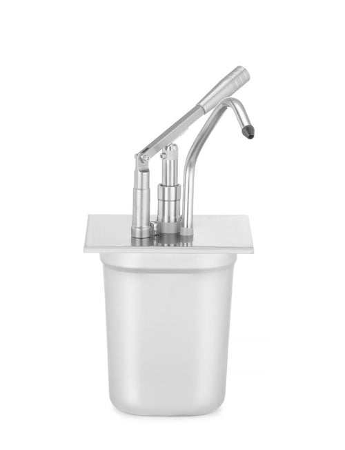 Deksel met pomp voor Gastronormbak | HENDI | GN 1/6 | 180x165mm