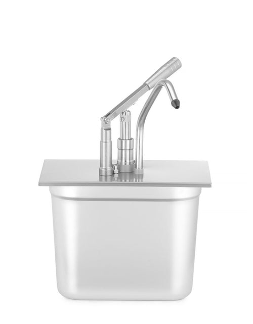 Deksel met pomp voor Gastronormbak | HENDI | GN 1/4 | 270x165mm