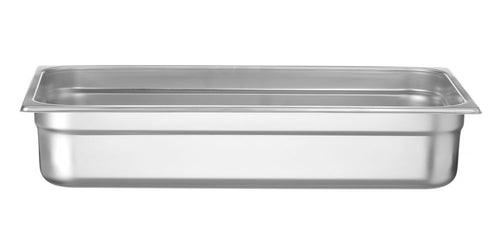 CaterChef Gastronorm bak RVS | 5,5 liter | 2/1GN | Met vlakke rand CaterChef Gastronorm bak RVS | 5,5 liter | 2/1GN | Met vlakke rand