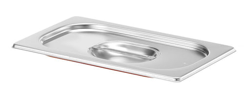 Deksel voor Gastronormbak met siliconenrand | HENDI | Profi Line | GN 1/4 | 265x162mm