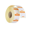 Voedselveiligheidsstickers | Multifunctioneel | Eenvoudig verwijderbaar | HENDI | Zaterdag | Oranje | 1000 st. | 25x25mm
