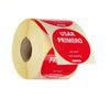 Voedselveiligheidsstickers | Multifunctioneel | Eenvoudig verwijderbaar | 