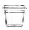 Gastronormbak Polycarbonaat | HENDI | Profi Line | GN 1/6 | 2,4L | Transparant | 176x162x(H)150mm