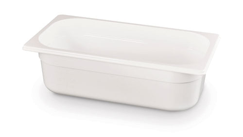 Gastronormbak Polycarbonaat | HENDI | GN 1/3 | 4L | Wit | 325x176x(H)100mm