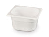 Gastronormbak Polycarbonaat | HENDI | GN 1/6 | 1,6L | Wit | 176x162x(H)100mm