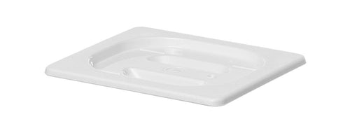 Deksel voor Gastronormbak Polycarbonaat | HENDI | GN 1/6 | Wit | 176x162mm