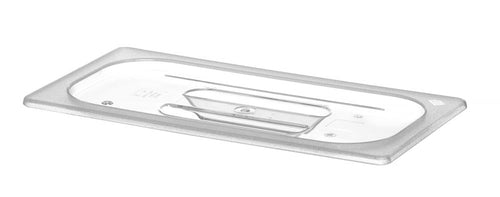 Deksel voor Gastronormbak Polycarbonaat | HENDI | GN 1/3 | Transparant | 325x176mm