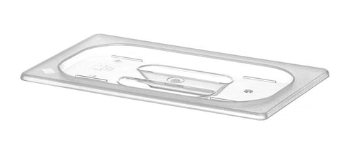 Deksel voor Gastronormbak Polycarbonaat | HENDI | GN 1/4 | Transparant | 265x162mm