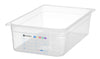HACCP Voorraaddoos | HENDI | GN 1/1 | 21L | Transparant | 530x325x(H)150mm