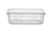 Gastronormbak Polypropyleen | HENDI | Profi Line | GN 1/2 | 6,5L | Transparant | 325x265x(H)100mm