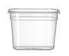 Gastronormbak Polypropyleen | HENDI | Profi Line | GN 1/4 | 5,5L | Transparant | 265x162x(H)200mm