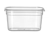 Gastronormbak Polypropyleen | HENDI | Profi Line | GN 1/4 | 4L | Transparant | 265x162x(H)150mm