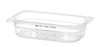 HACCP Voorraaddoos | HENDI | GN 1/4 | 1,8L | Transparant | 265x162x(H)65mm