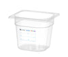 HACCP Voorraaddoos | HENDI | GN 1/6 | 2,4L | Transparant | 176x162x(H)150mm