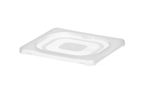 Deksel voor Gastronormbak Polypropyleen | HENDI | GN 1/6 | Transparant | 176x162mm