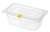 Deksel clips voor HACCP voorraaddozen | HENDI | Geel | 12 st