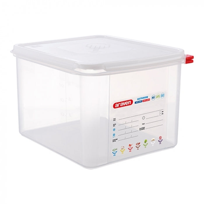 Araven Voedseldoos GN 1/2 | 200(H)mm | HACCP