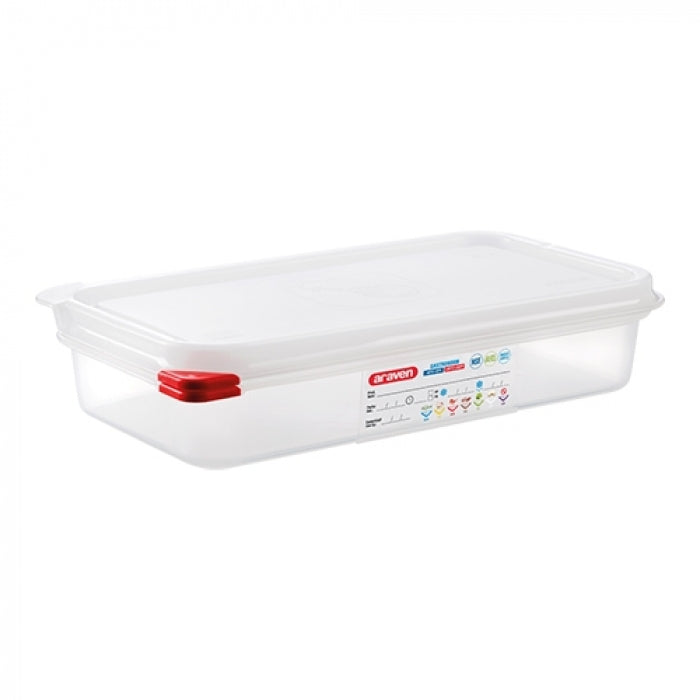 Araven Voedseldoos GN 1/3 | 65(H)mm | HACCP