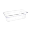 Vogue Polycarbonaat 1/3 Gastronormbak 100mm(H) | Transparant
