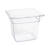 Vogue Polycarbonaat 1/6 Gastronormbak 150mm(H) | Transparant
