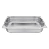 Vogue RVS GN 1/1 Gastronormbak met handgrepen 100mm(H)