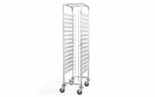 Hendi Regaalwagen | 15x GN 1/1 | Tussenruimte 80mm | 440x610x1710mm | Profi Line