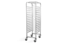 Hendi Regaalwagen | 15x 600x400mm | Max. 150kg | 515x680x1710mm | Profi Line