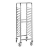 Vollrath Regaalwagen Gelast | 17x GN 1/1 | Tussenruimte 75mm | 455x635x1710mm | RVS